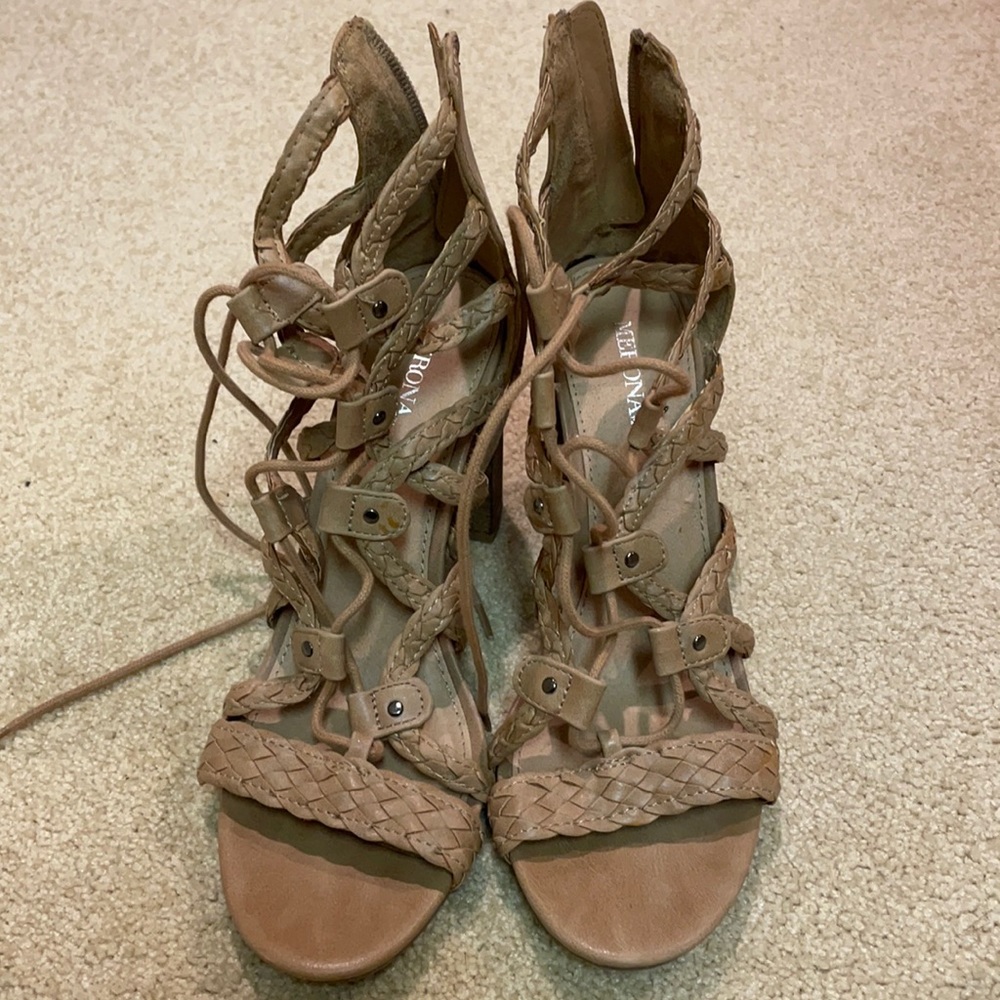 lace up heels